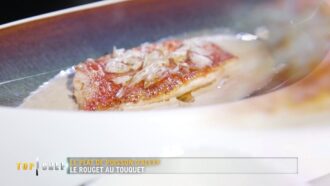 Recette rouget gastronomique d’Alexy (Top Chef 2026) : son rouget en portefeuille et sabayon d’oursin