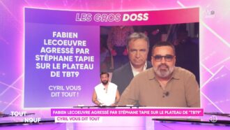 « Un coup qui part » : Cyril Hanouna révèle ce qu’il s’est passé entre Fabien Lecoeuvre et Stéphane Tapie sur TBT9