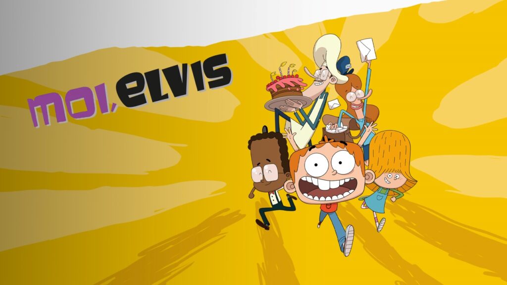 moi elvis dessin animé M6+