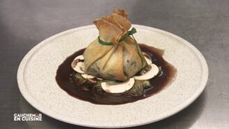 Recette d’aumônière de confit de canard de Philippe Etchebest (Cauchemar en cuisine)