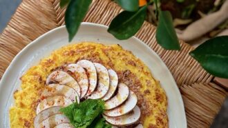 Tous en Cuisine avec Cyril Lignac du jeudi 9 juillet : recette d'Omelette Gratinée au Comté
